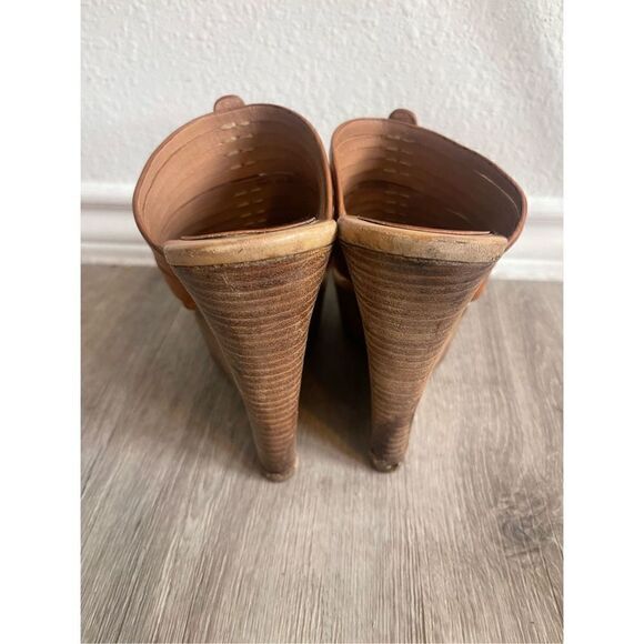 Coach tan Bristol leather wedge - Picture 4 of 7